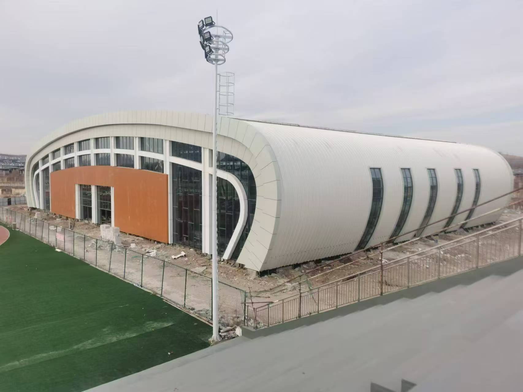 赤峰市天山中学体育馆工程